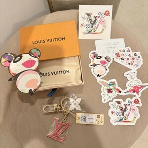 NWT Sold Out Louis Vuitton LV x TM Iconic Monogram Multicolor Keychain